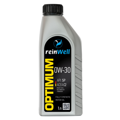 4947 ReinWell Моторное масло 0W-30 API SP, ACEA C2 (1л) - 1 л 4947 ReinWell Моторное масло 0W-30 API SP, ACEA C2 (1л) - 1 л