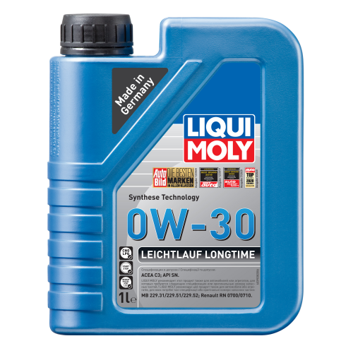 Синтетическое моторное масло Leichtlauf Longtime 0W-30 - 1 л Синтетическое моторное масло Leichtlauf Longtime 0W-30 - 1 л