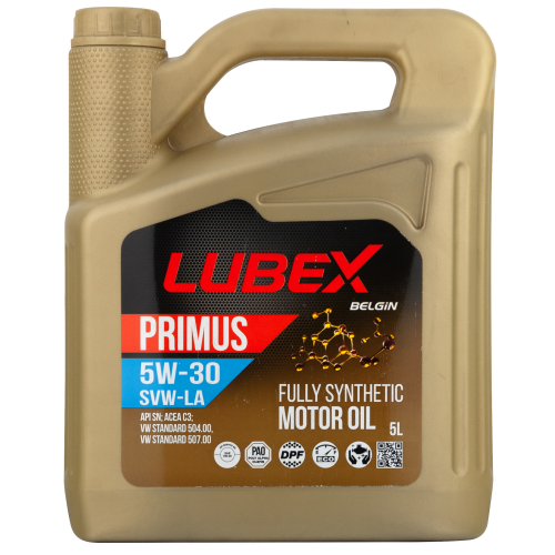 Синтетическое моторное масло PRIMUS SVW-LA 5W-30 - 5 л Синтетическое моторное масло PRIMUS SVW-LA 5W-30 - 5 л